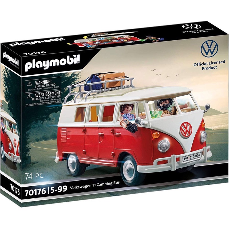 摩比 Playmobil 70176 Volkswagen 福斯 T1 露營車