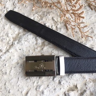 Zude Leather 真牛皮自動皮帶 工廠直營男士腰帶 商務皮帶 自動扣帶頭 真牛皮 西裝皮帶 休閒皮帶