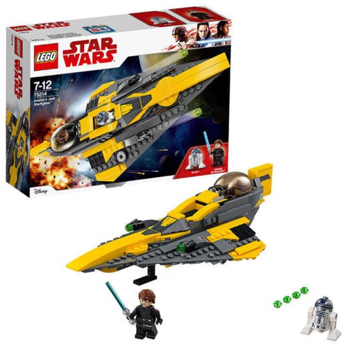 LEGO 樂高 75214 星戰系列 Star wars 安納金絕地戰機 全新未拆 台樂公司貨 盒況完整