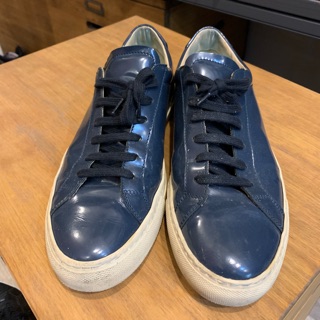 Common projects 藍色小牛皮休閒鞋 41號