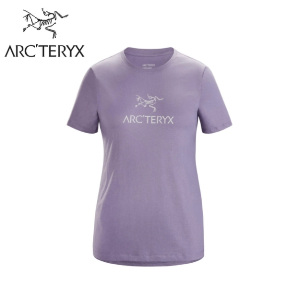 【ARC'TERYX 始祖鳥 女 Arc'Word休閒T恤《深未來紫》】28034/短袖T恤/運動衫/吸濕排汗/跑步