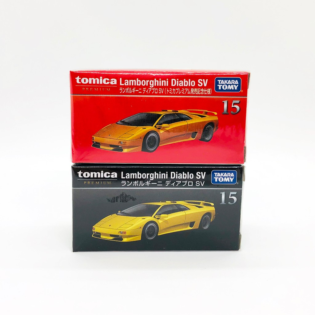 【現貨】TOMICA PREMIUM 黑盒 TP NO.15 藍寶堅尼 Lamborghini Diablo SV 全新