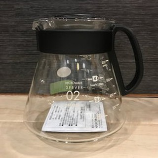 卡拉拉咖啡精品 日本 HARIO V60 耐熱 玻璃壺 2~5杯用 ( 600ml ) / XVD-60B