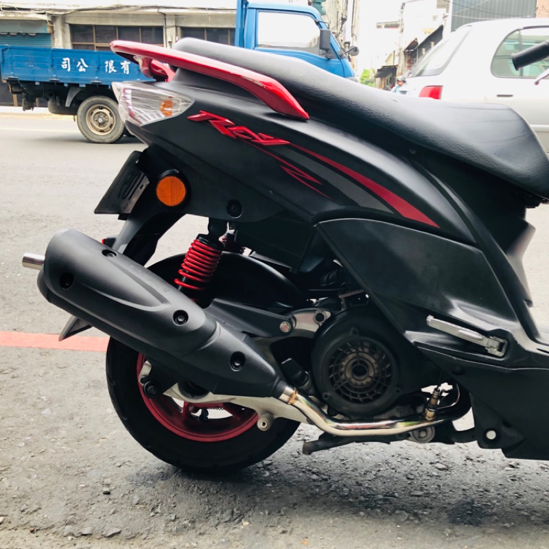 武魂動力 Gtr Ray改裝加速型黑管排氣管 蝦皮購物