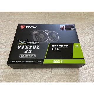 其他1660到賣場。（已售出）微星msi GTX 1660 ti ventus xs 6g oc 雙風扇