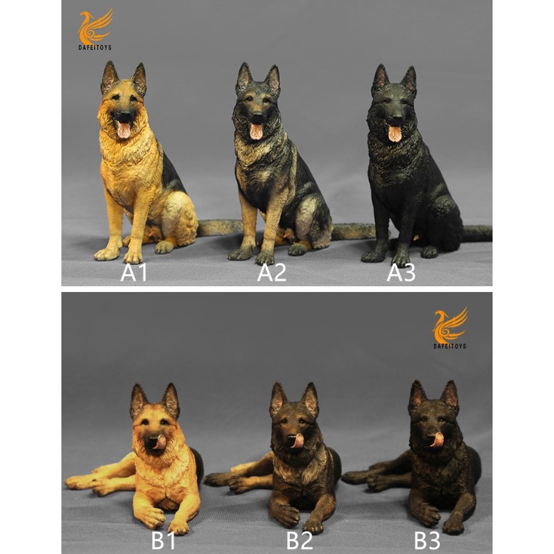 【那間模型】大飛GK 模型 1:6 仿真 德國牧羊犬 德國狼犬 模型 公仔 動物 寵物 玩具 生日禮物