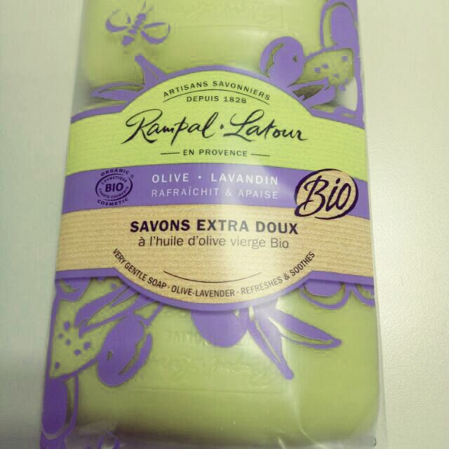 南法香頌 歐巴拉朵 薰衣草橄欖精油皂150g ((袋裝三入）
