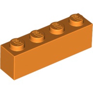 磚家 LEGO 樂高 橘色 Brick 1X4 基本顆粒 基本磚 顆粒磚 3010
