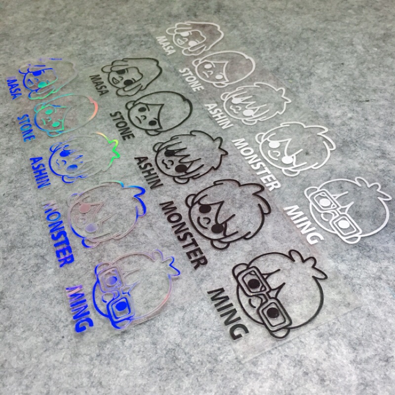 預購 五月天q版五人車貼行李箱貼紙壁貼五月天周邊 蝦皮購物