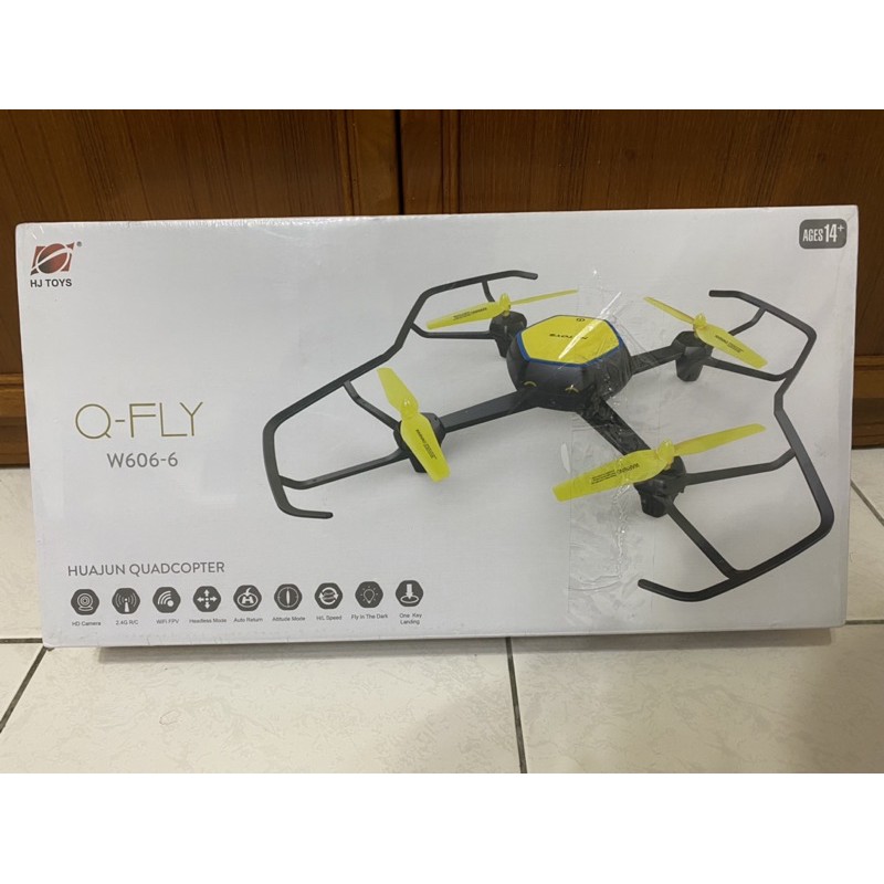 🔥含運🔥《現貨》Q-FLY W606-6 無人空拍機 HJ TOYS 遙控四軸飛行器 2.4GHz