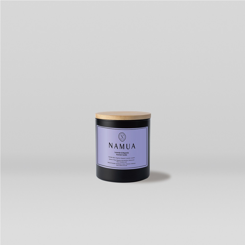 那木瓦| NAMUA |薰衣草 x 木蘭 精油香氛蠟燭