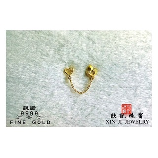 欣記珠寶銀樓🇨🇭9999純黃金 耳環👂 Earring