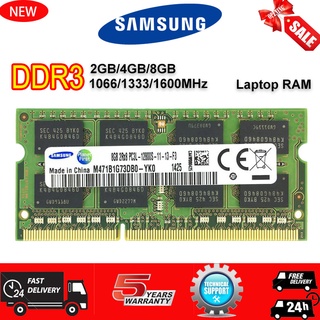 SAMSUNG 三星 DDR3 DDR3L 2GB 4GB 8GB 1066/1333/1600Mhz SODIMM R