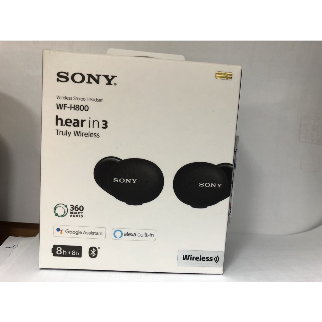 SONY WF-H800  (全新未拆封) (黑色)  真無線藍牙耳機