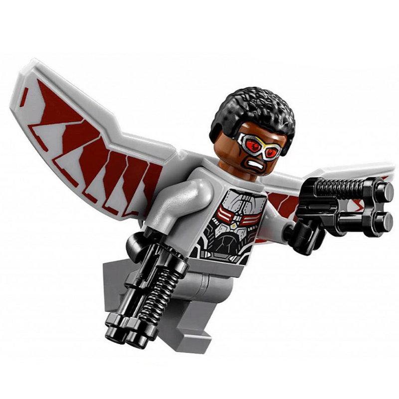 中古品 LEGO 2016 76050 單售 獵鷹 Falcon SH261 含紅翼 樂高 復仇者聯盟 人偶
