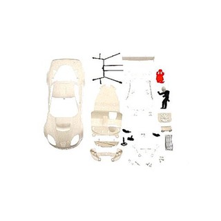 NSR 1389 Corvette C6R Body Kit White