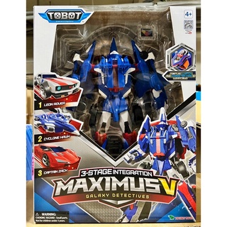 全新 盒損 麗嬰 TOBOT GD 機器戰士 宇宙奇兵 巨力戰神 Maximus V 三合一 凱薩 霍克 札克 機器人