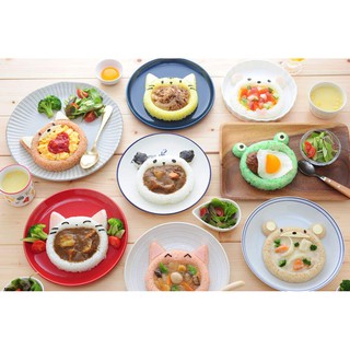 ♡松鼠日貨♡日本 正版 arnest 可愛動物 大嘴 飯 飯糰 咖哩飯 燴飯 壓模 模具 現貨！