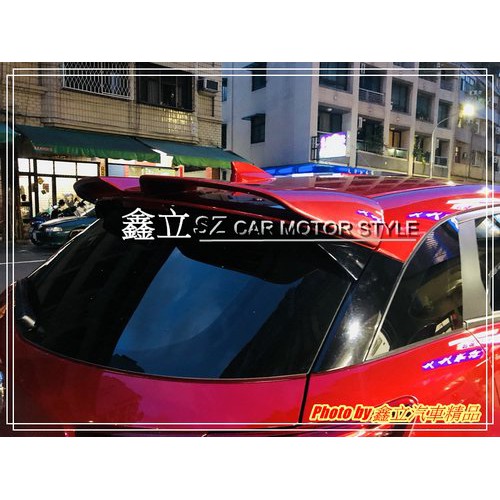 ※ 鑫立汽車精品 ※ CX3 CX-3 14-18 DAMD 款 運動 ABS 海鷗式 塑膠 尾翼