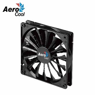 Aero cool 鯊魚風扇 12CM(黑框黑葉)