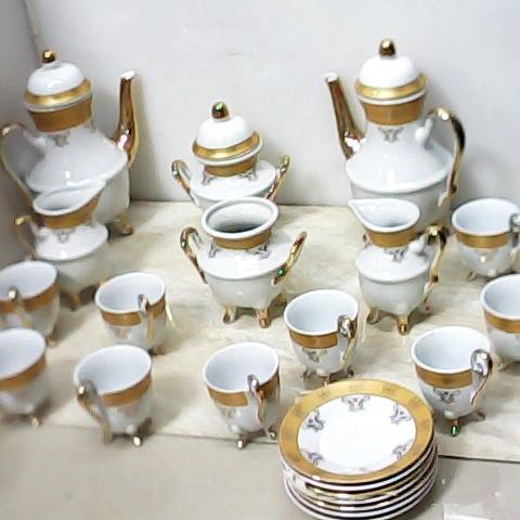 陶瓷咖啡杯組陶瓷套咖啡壺23件不含盤 65100060340