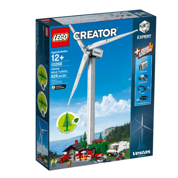 《全新現貨》LEGO樂高CREATOR創意系列10268 Vestas風力發電機(原箱兩盒一組)