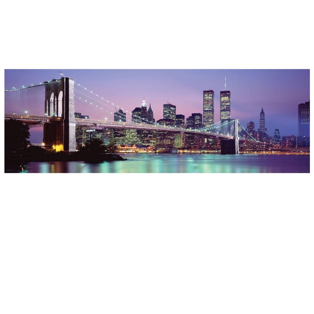 紐約夜景（天際線）New York Skyline英國進口門形海報