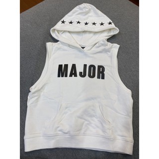 major made LOGO連帽背心