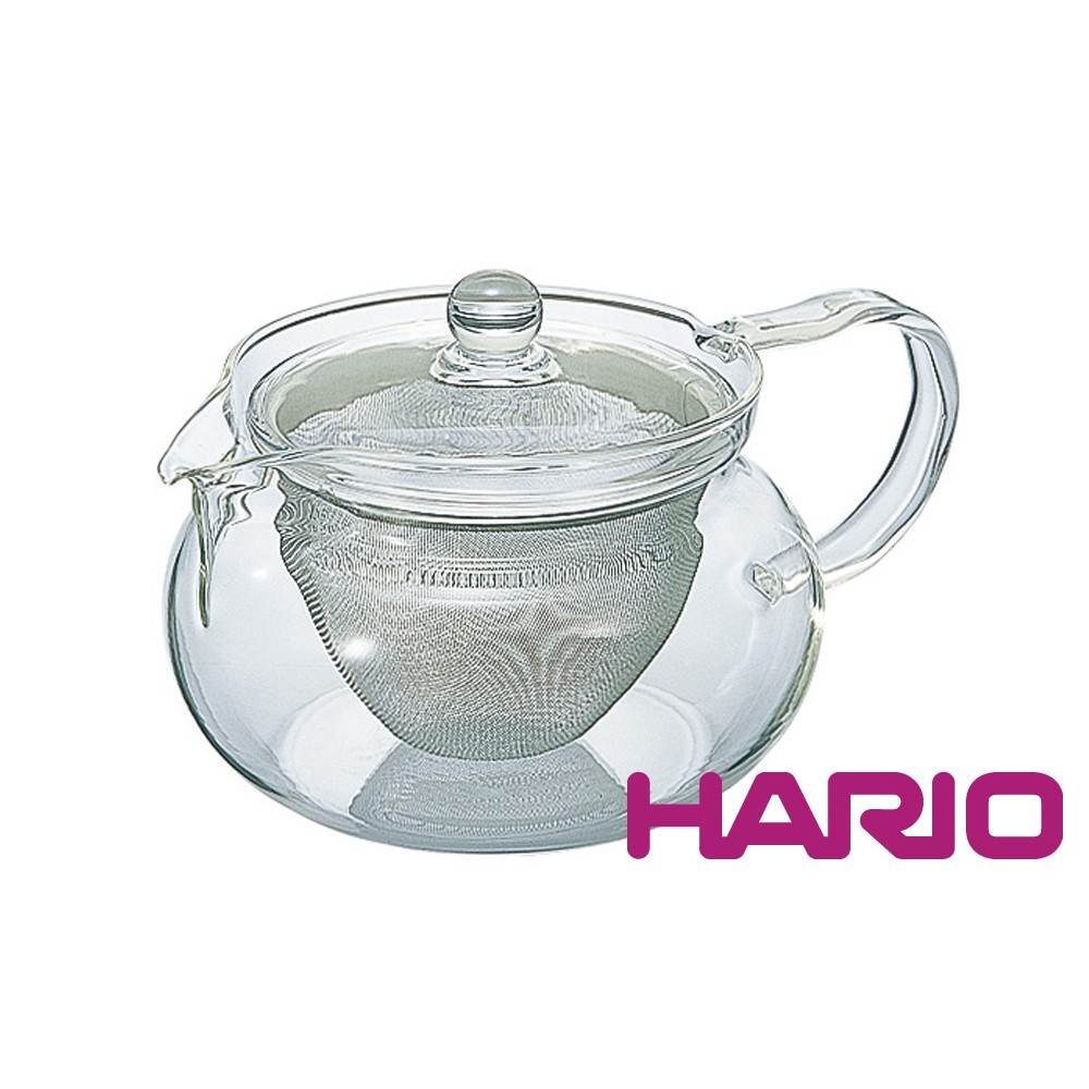 Hario 700ml 丸形 茶壺 沖茶壺 附濾網 CHJMN-70T︱咖啡哲學