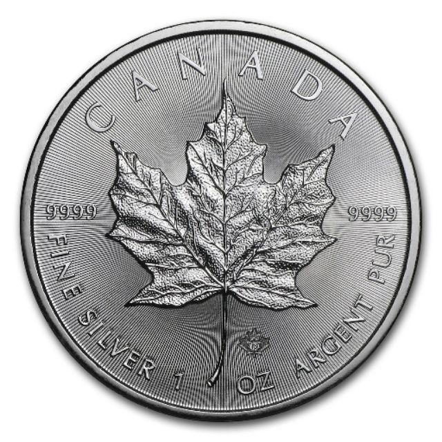 現貨(時價) - 2018加拿大-楓葉-1盎司銀幣(含美國Air Tites專用塑殼)