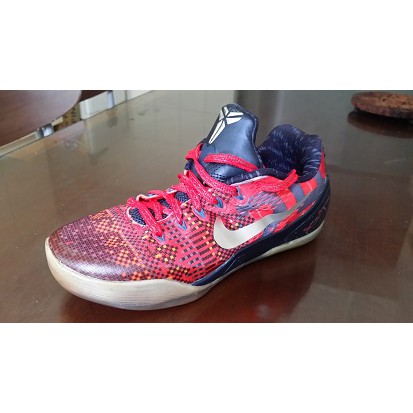 NIKE KOBE 9 IX EM PREMIUM LASER CRIMSON US8=26cm