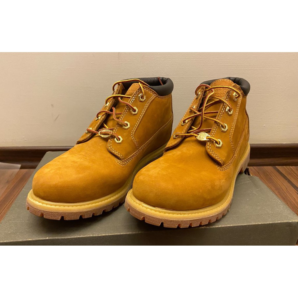 「全新正品」Timberland 女款小麥黃經典防水短靴