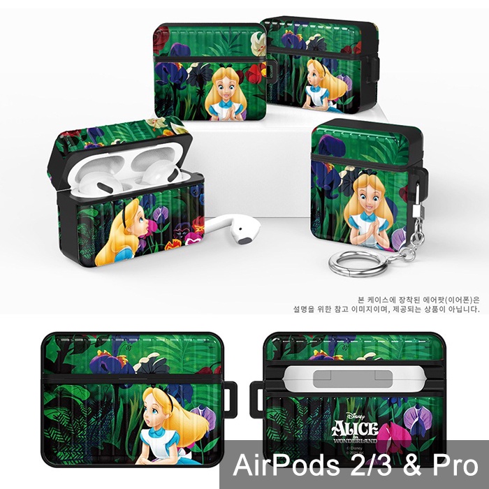 AirPods Pro 2 3 保護殼│韓國 迪士尼 Alice 愛麗絲 吸震防摔 保護套 耳機殼