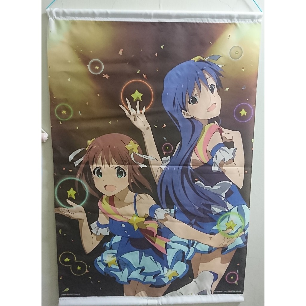 Yk 二手 一番賞b賞偶像大師the Idolm Ster 天海春香如月千早a2掛軸 蝦皮購物