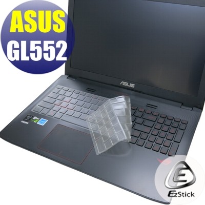 【Ezstick】ASUS GL552 GL552V GL552VW GL552JX 抗菌TPU 鍵盤保護膜 鍵盤膜