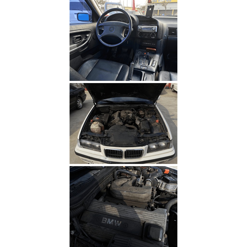Bmw 6 1 8 寶馬318i 正常車可驗車可過戶自售貼牌子車零件車報廢車殺肉車自售 蝦皮購物