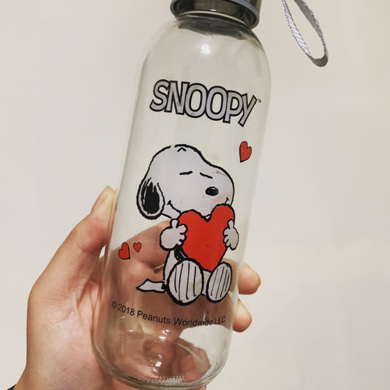 Snoopy 史努比玻璃瓶、玻璃杯、水壺、環保杯