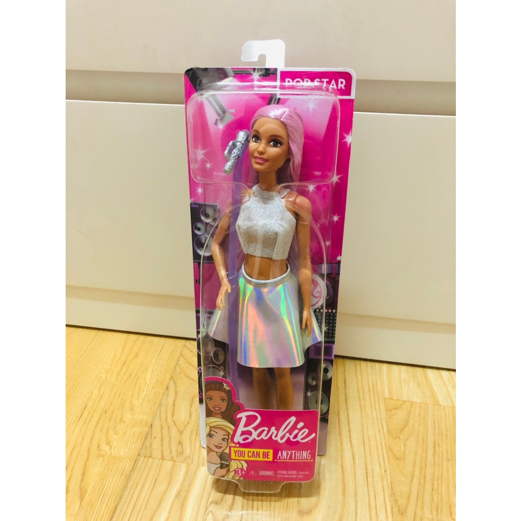 【現貨】MATTEL Barbie 芭比娃娃 - 時尚達人之搖滾巨星 職業娃娃 歌手芭比