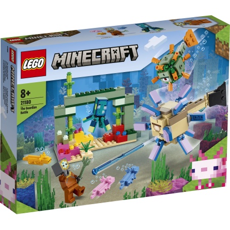LEGO 21180 The Guardian Battle 麥塊Minecraft &lt;樂高林老師&gt;