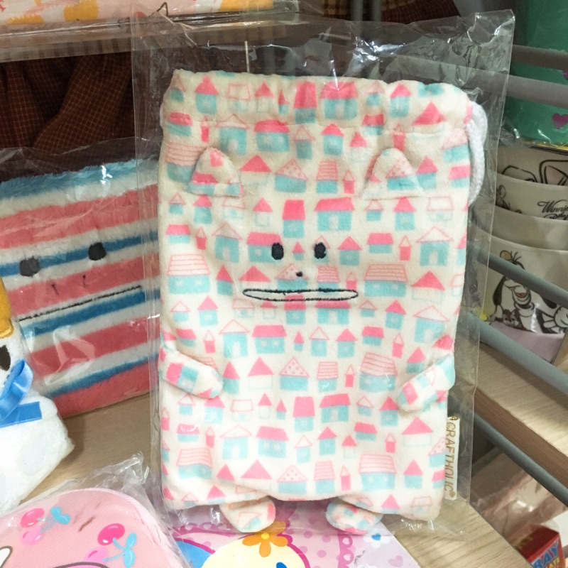 【凱莉屋】日本 貓型 宇宙人 KORAT 束口袋