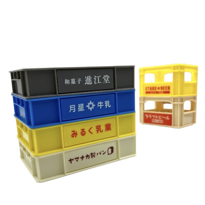來滾滾🍉 現貨 日本製 YAMADA seria 微型擺飾 迷你1/12小物 麵包箱 牛奶箱 和菓子箱 裝飾收納盒