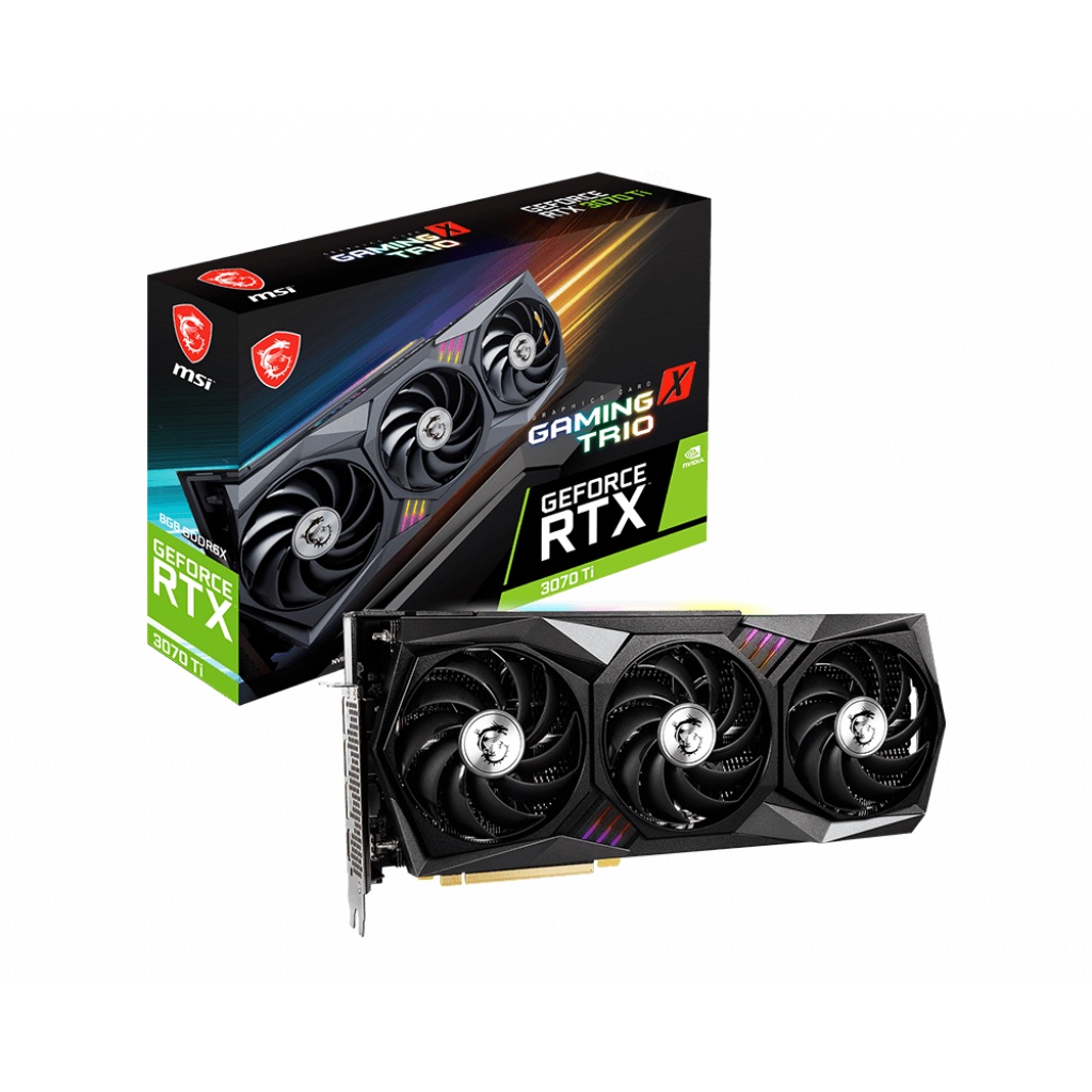 msi 微星 GeForce RTX 3070Ti GAMING X TRIO 8G 顯示卡 5年保固