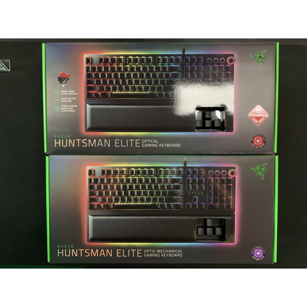 【玩家殿堂】Razer Huntsman Elite 雷蛇 獵魂光蛛 菁英版 光學軸 有線電競鍵盤 (英文)