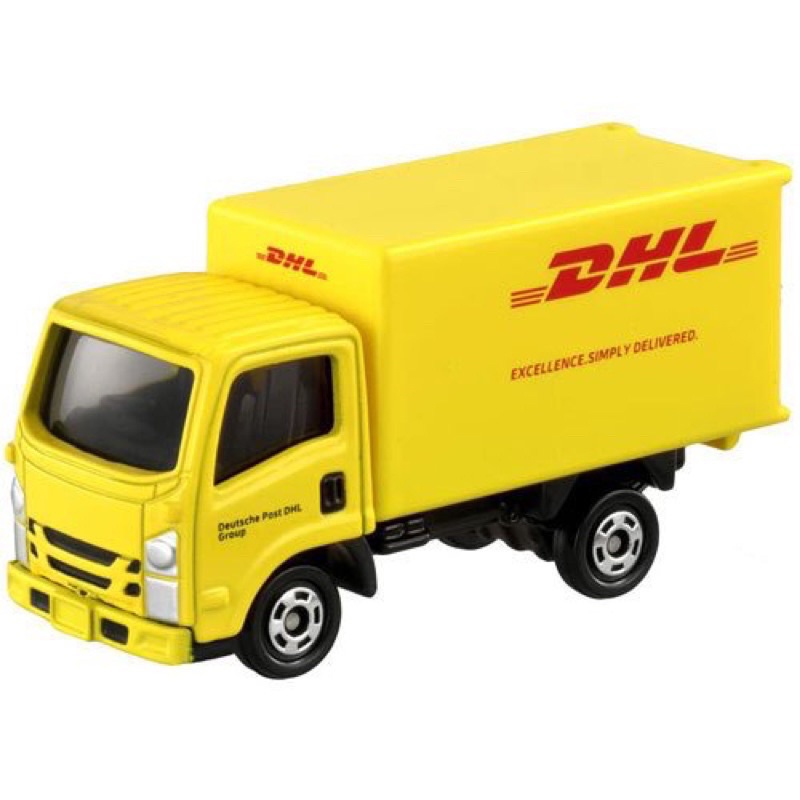 日本 Tomica DHL TRUCK No.109 貨物運送車 國際快遞 貨車 多美小汽車 車 小汽車 多美 快遞