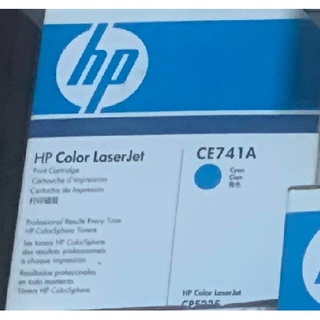HP CE741A 原廠藍色碳粉匣 適用機形:HP CLJ CP5225