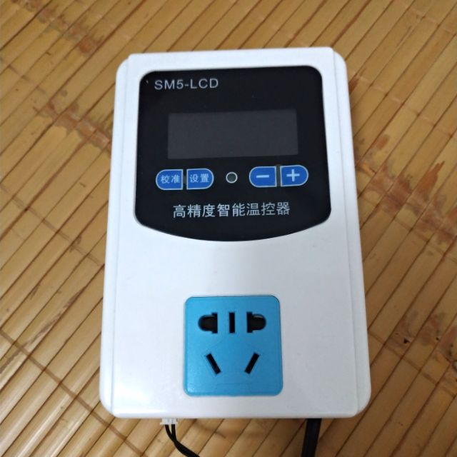 高精度溫控器 溫控插座 溫度時間控制器 冷卻/加熱控制器 AC110