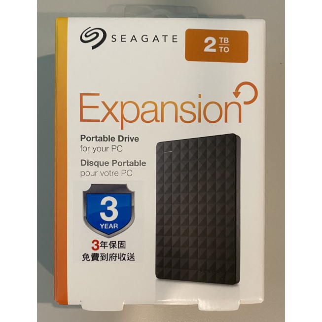 Seagate Expansion 2TB 外接硬碟 STEA2000400