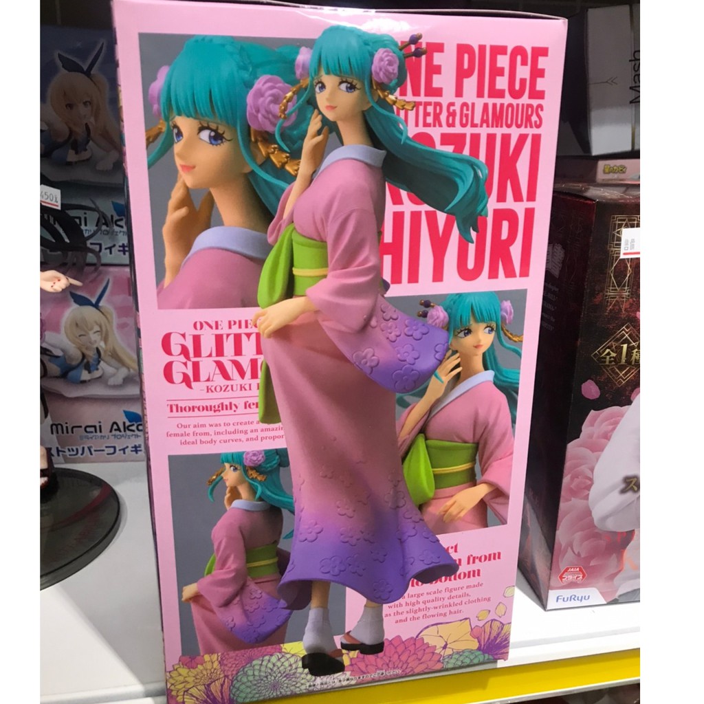 現貨one Piece 海賊王和之國月日和花魁小紫強女劍客公仔模型景品 蝦皮購物