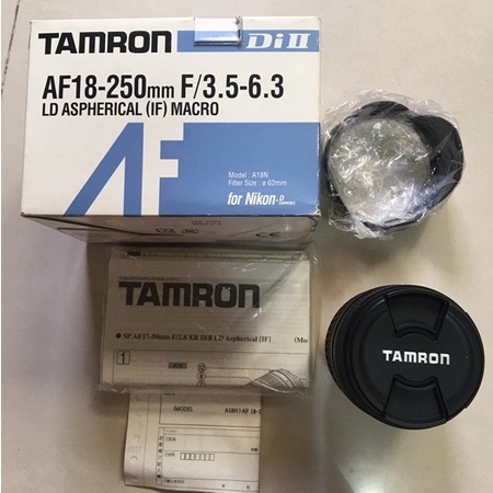 出清商品 全新 日本製 TAMRON AF 18-250mm f3.5-6.3 Di II A18 FOR Nikon