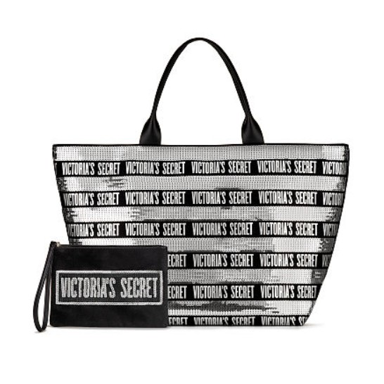【現貨】美國VS維多利亞的秘密Victoria's Secret 贈品包 肩背包 購物袋 手提包►附手拿包